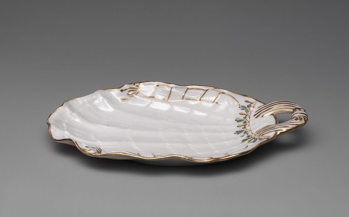 Relish Dish, Union Porcelain Works (1863–1922), Porcelain, American 