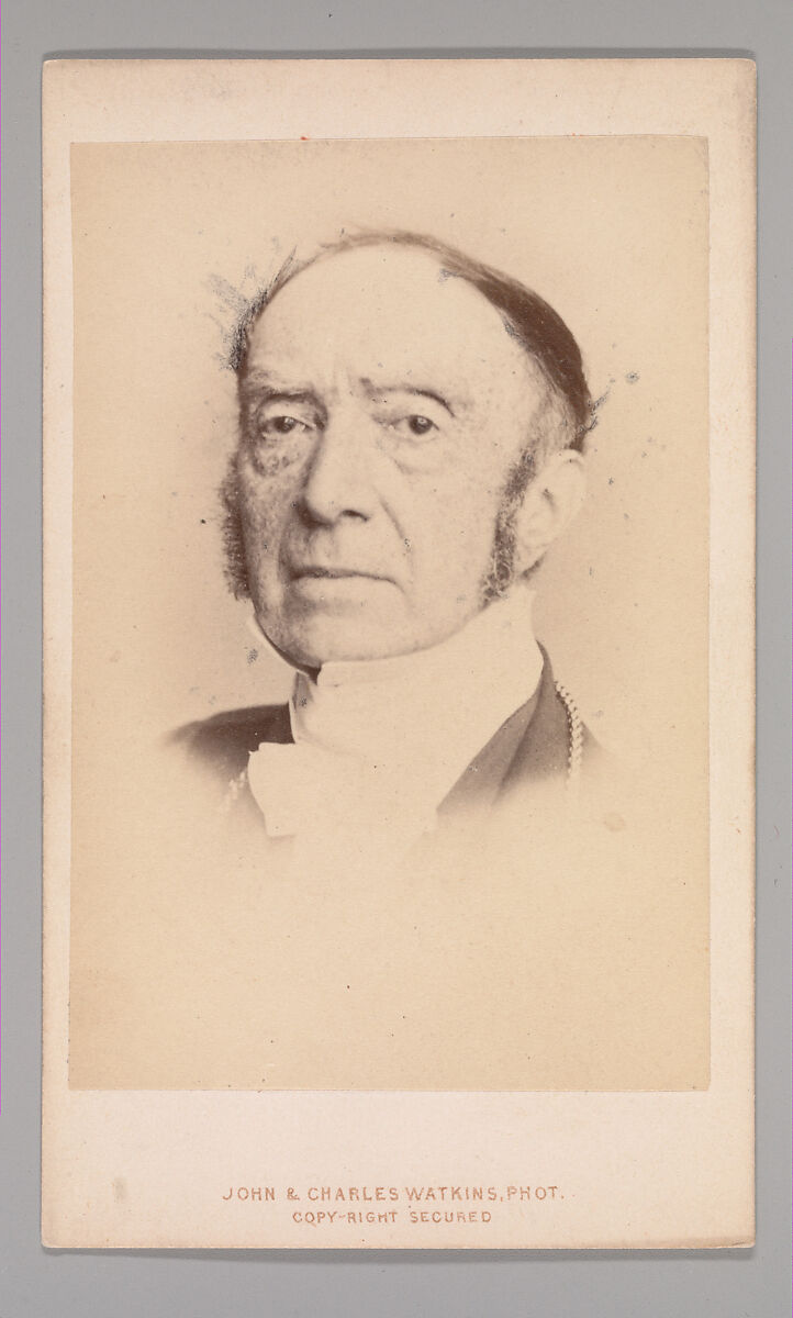 [Sir Charles Lock Eastlake], John and Charles Watkins (British, active 1867–71), Albumen silver print 