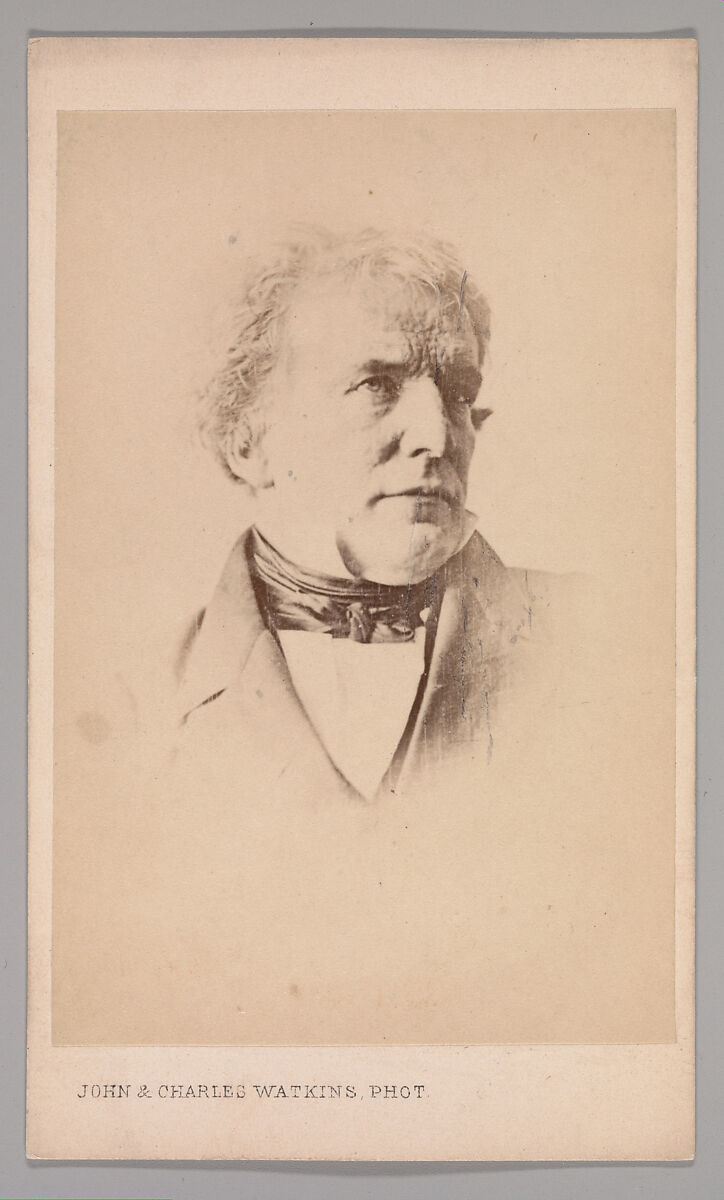 [William Etty], John and Charles Watkins (British, active 1867–71), Albumen silver print 