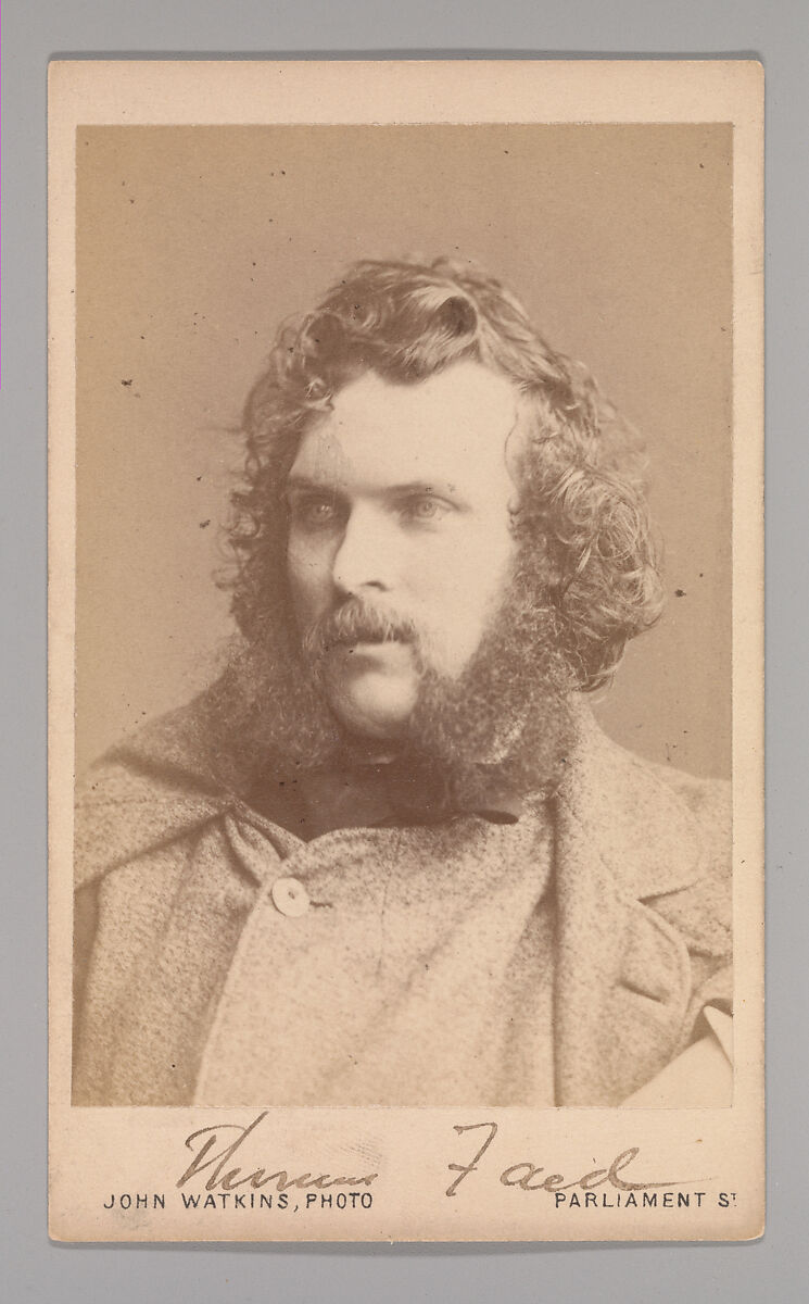 [Thomas Faed], John and Charles Watkins (British, active 1867–71), Albumen silver print 