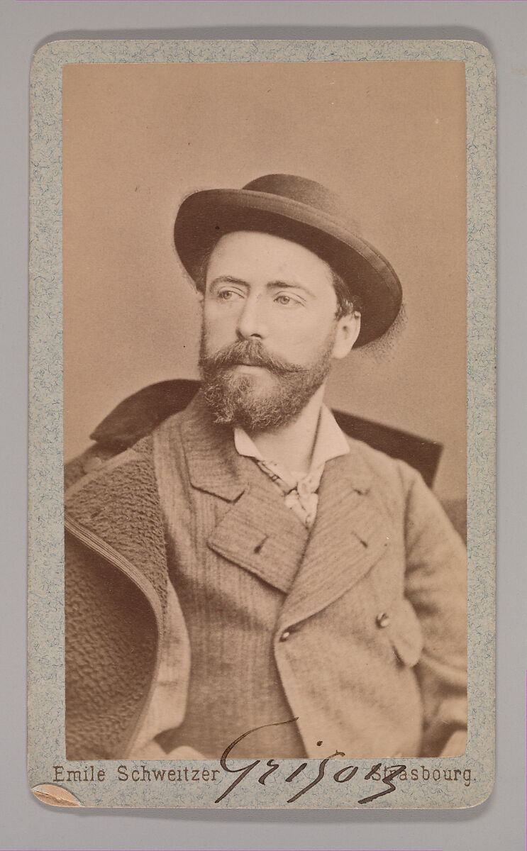 [Francois Adolphe Grison], Emile Schweitzer (French, 1837–1903), Albumen silver print 