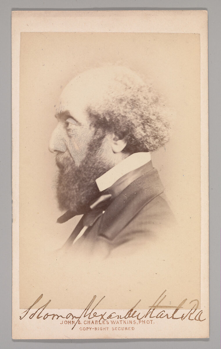 [Solomon Alexander Hart], John and Charles Watkins (British, active 1867–71), Albumen silver print 