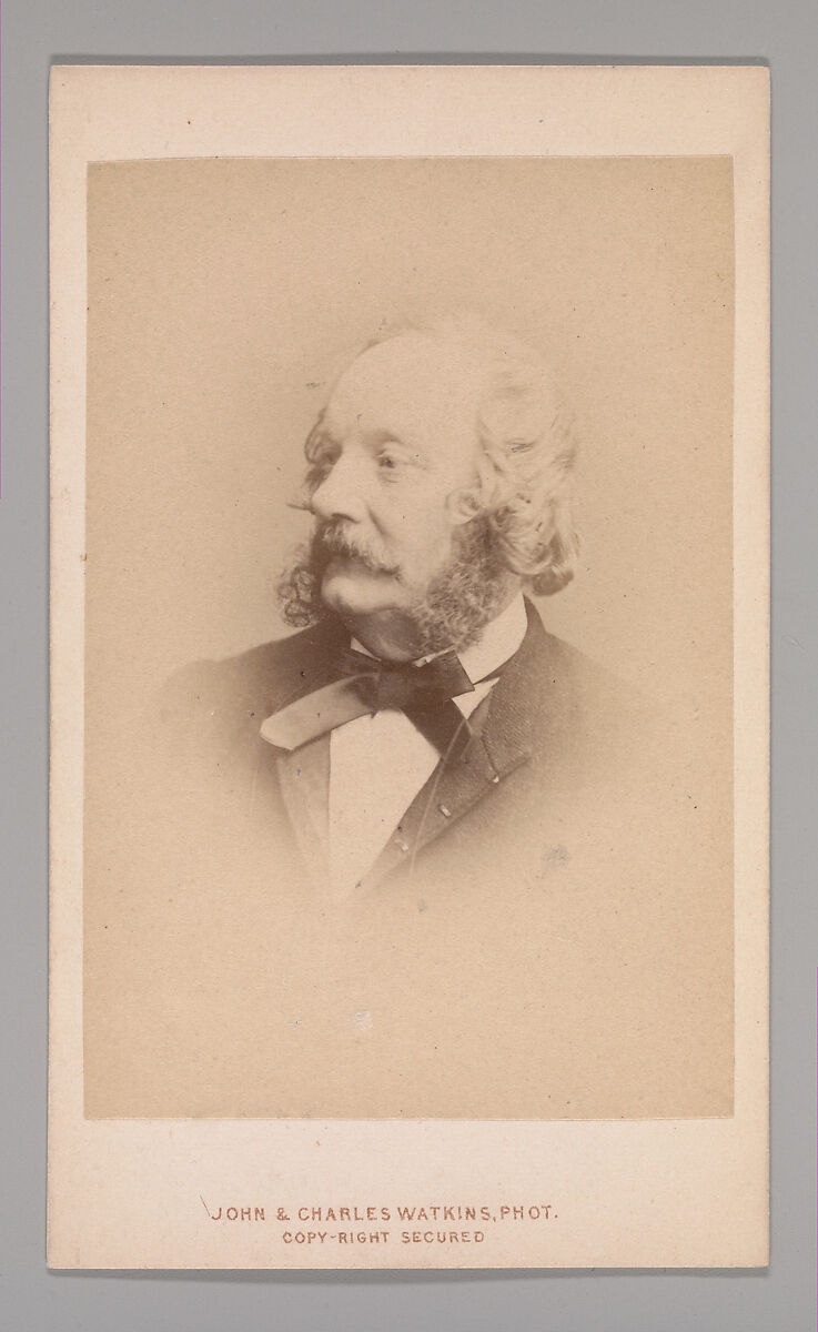 [George Edwards Hering], John and Charles Watkins (British, active 1867–71), Albumen silver print 