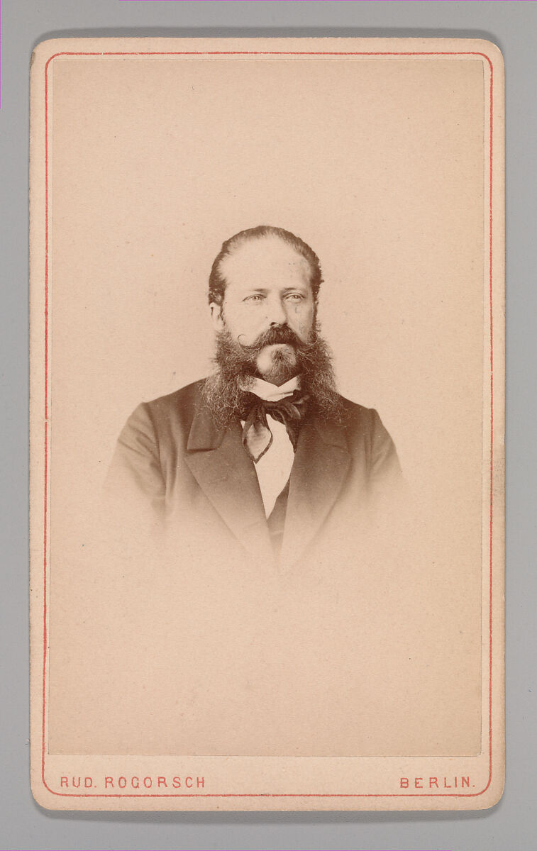 [Eduard Hildebrandt], Rudolph Rogorsh (German, active 1860s), Albumen silver print 