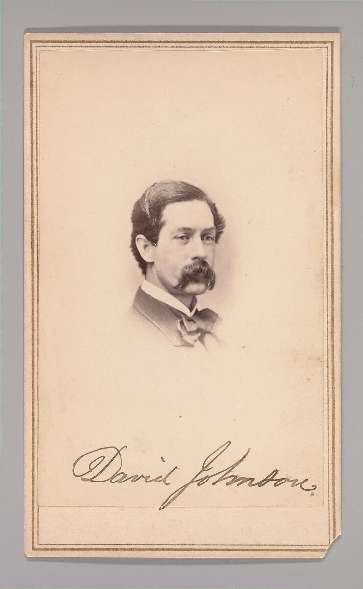 [David Johnson], Unknown, Albumen silver print 