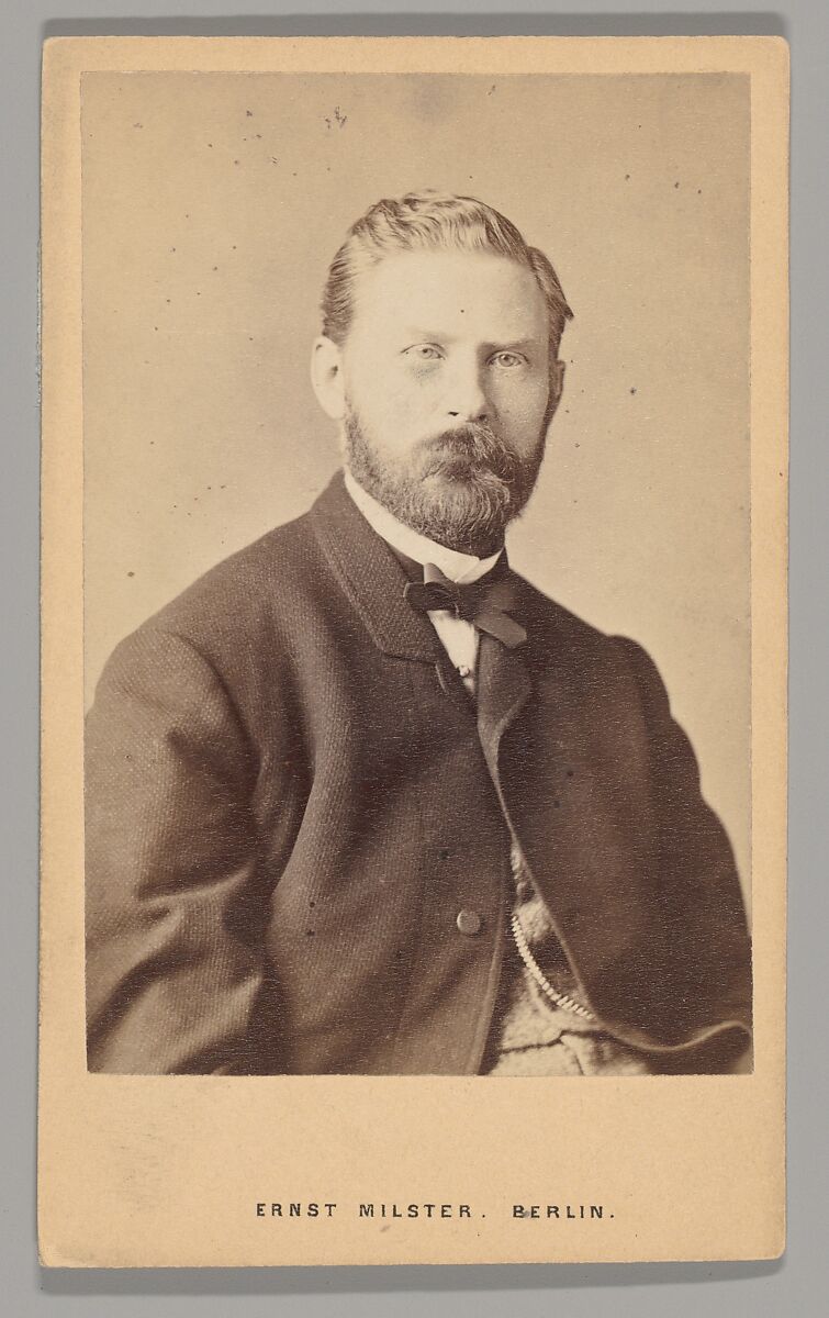 [Kraus], Ernst Milster (German, born 1835), Albumen silver print 