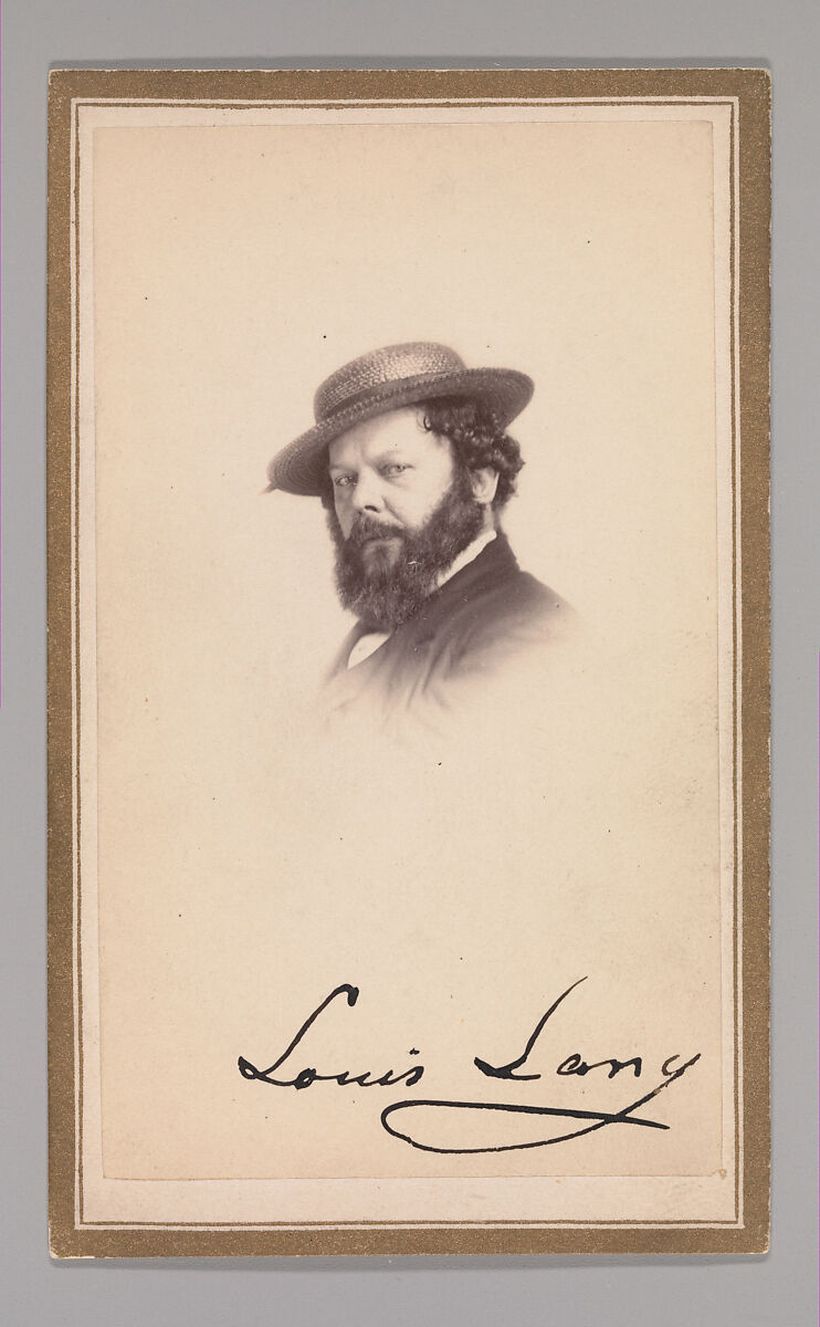 [Louis Lang], Unknown, Albumen silver print 