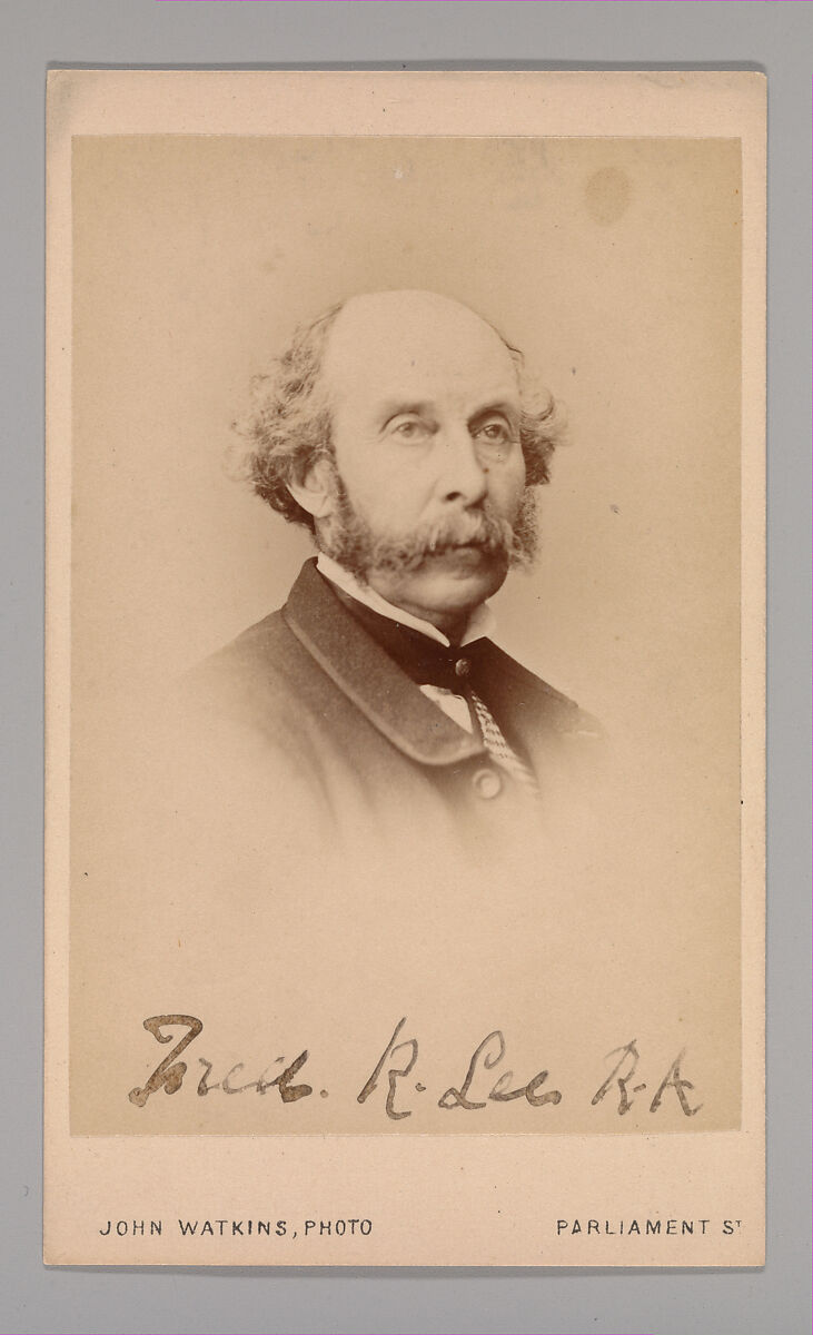 [Frederick Richard Lee], John and Charles Watkins (British, active 1867–71), Albumen silver print 