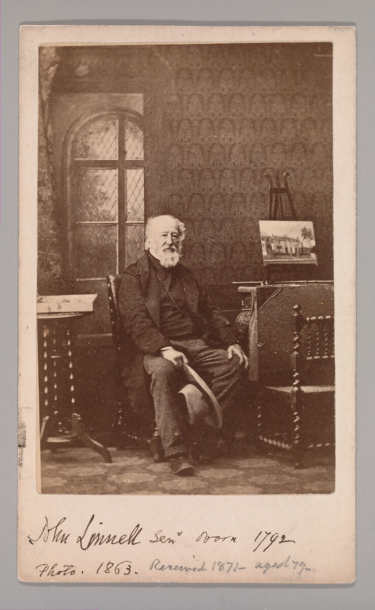 [John Linnel], Eotto&#39;s School of Photography (British, active 1860s), Albumen silver print 