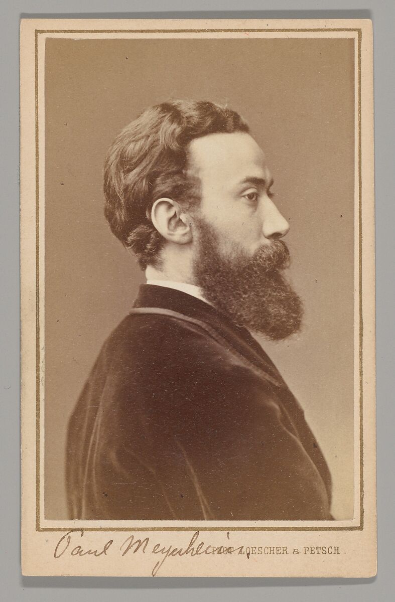 [Paul Friedrich Meyerheim], Loescher &amp; Petsch (German, active ca. 1860–90), Albumen silver print 