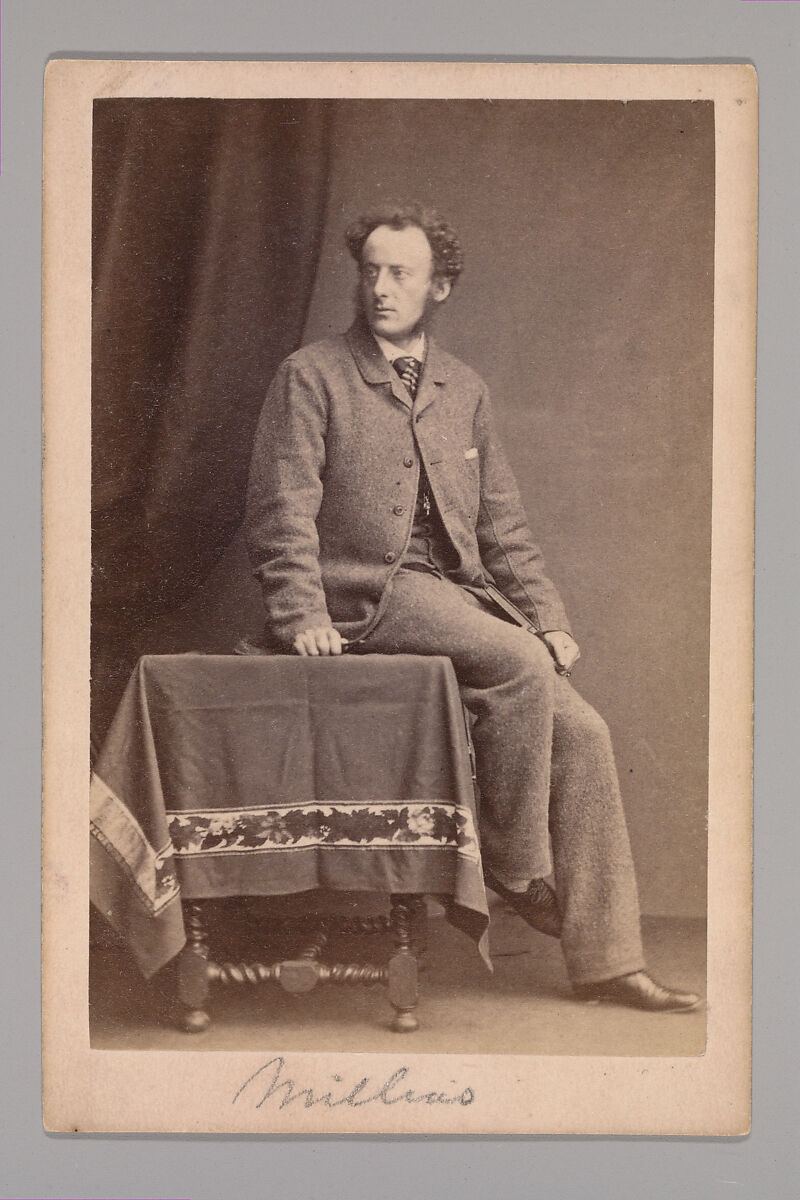 [John Everett Millais], John and Charles Watkins (British, active 1867–71), Albumen silver print 
