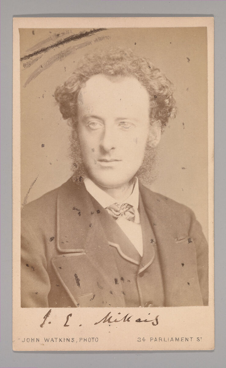 [John Everett Millais], John and Charles Watkins (British, active 1867–71), Albumen silver print 