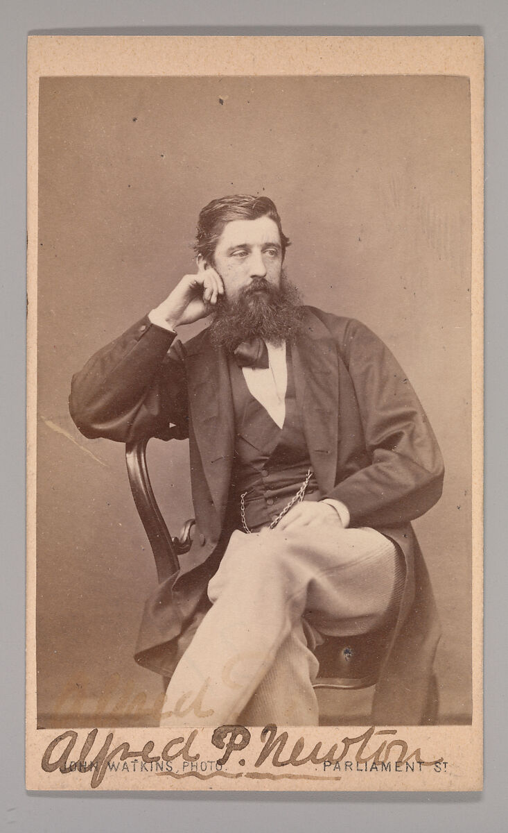 [Alfred Pizzey Newton], John and Charles Watkins (British, active 1867–71), Albumen silver print 