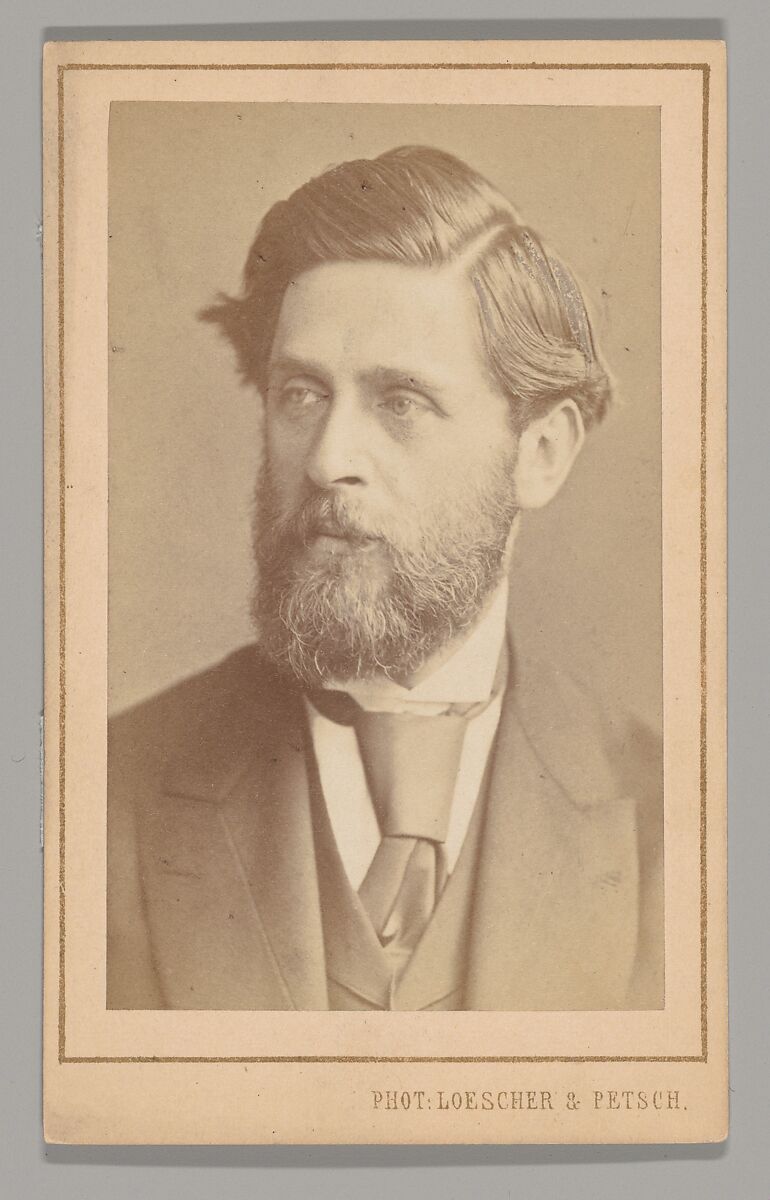 [Ludwig Johann Passini], Loescher &amp; Petsch (German, active ca. 1860–90), Albumen silver print 