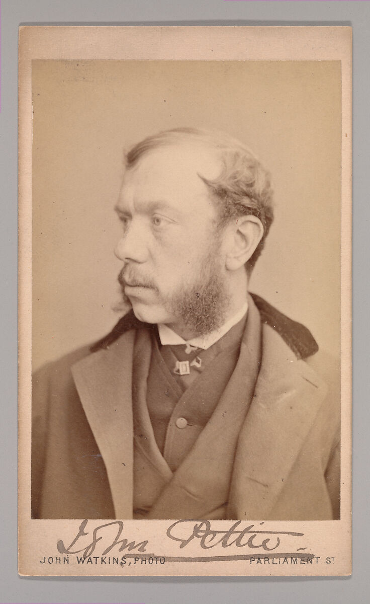 [John Pettie], John and Charles Watkins (British, active 1867–71), Albumen silver print 