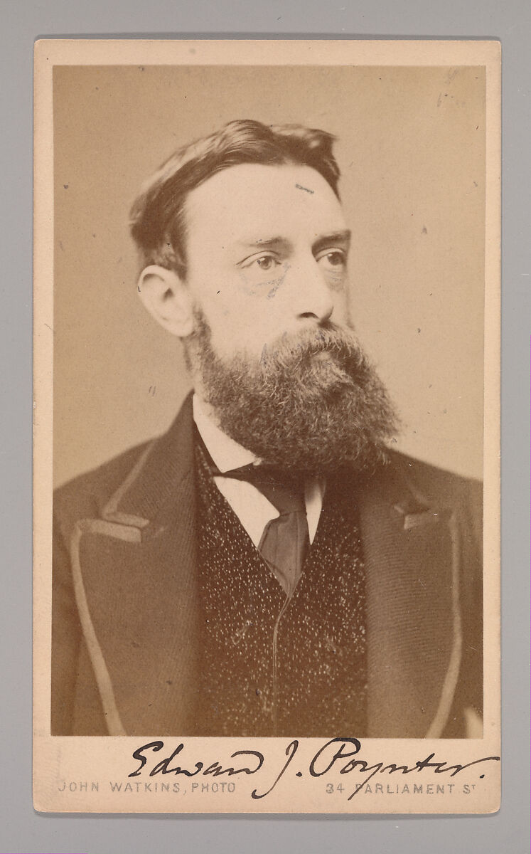 [Edward John Poynter], John and Charles Watkins (British, active 1867–71), Albumen silver print 