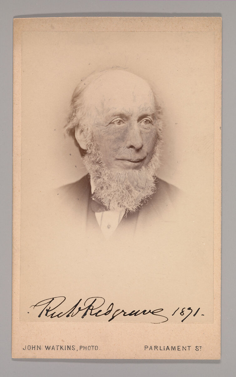 [Richard Redgrave], John and Charles Watkins (British, active 1867–71), Albumen silver print 
