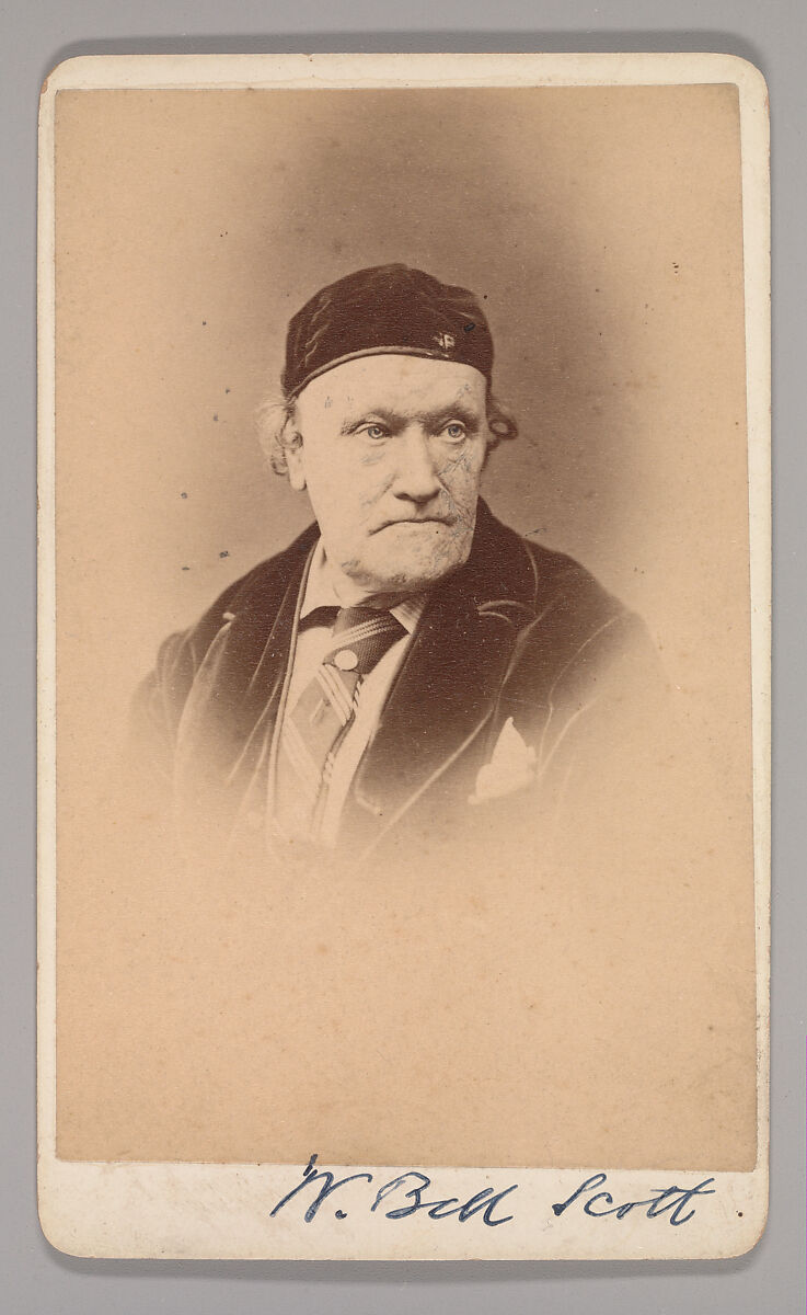 [William Bell Scott], Unknown, Albumen silver print 