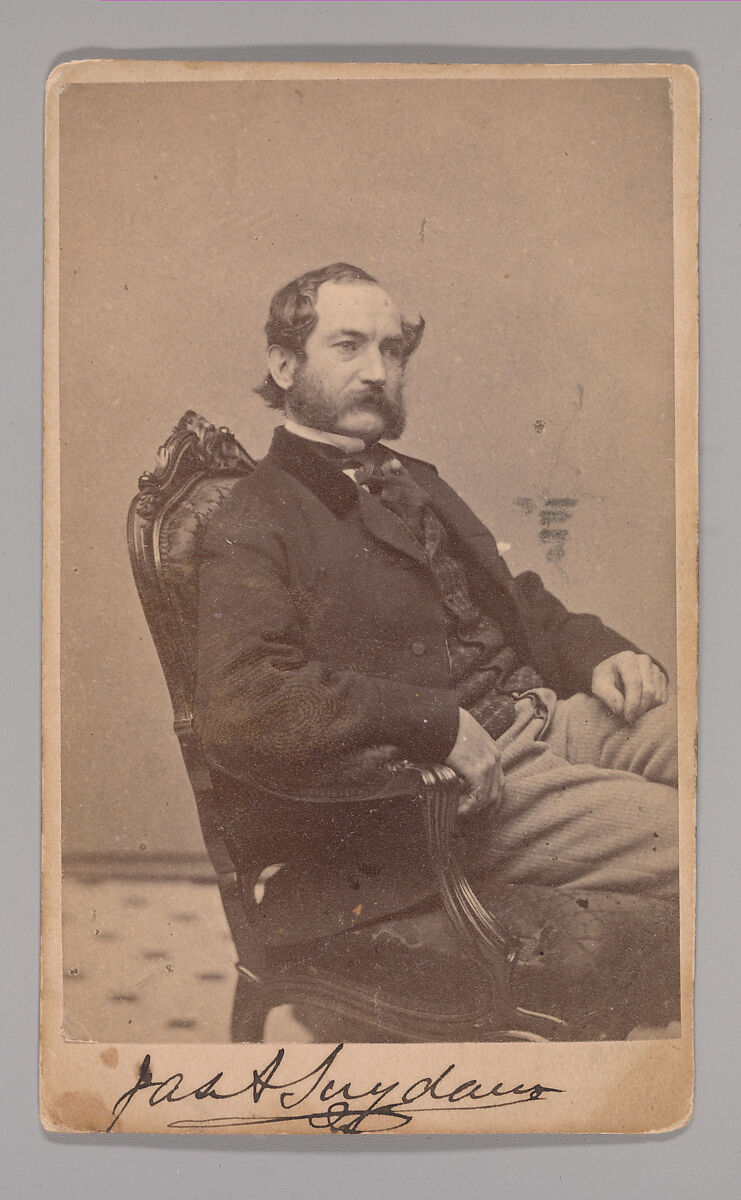 [James Suydam], Rintoul &amp; Rockwood (American, active 1860s), Albumen silver print 
