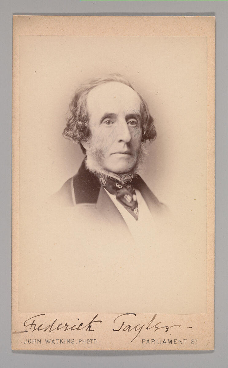 [Frederick Taylor], John and Charles Watkins (British, active 1867–71), Albumen silver print 