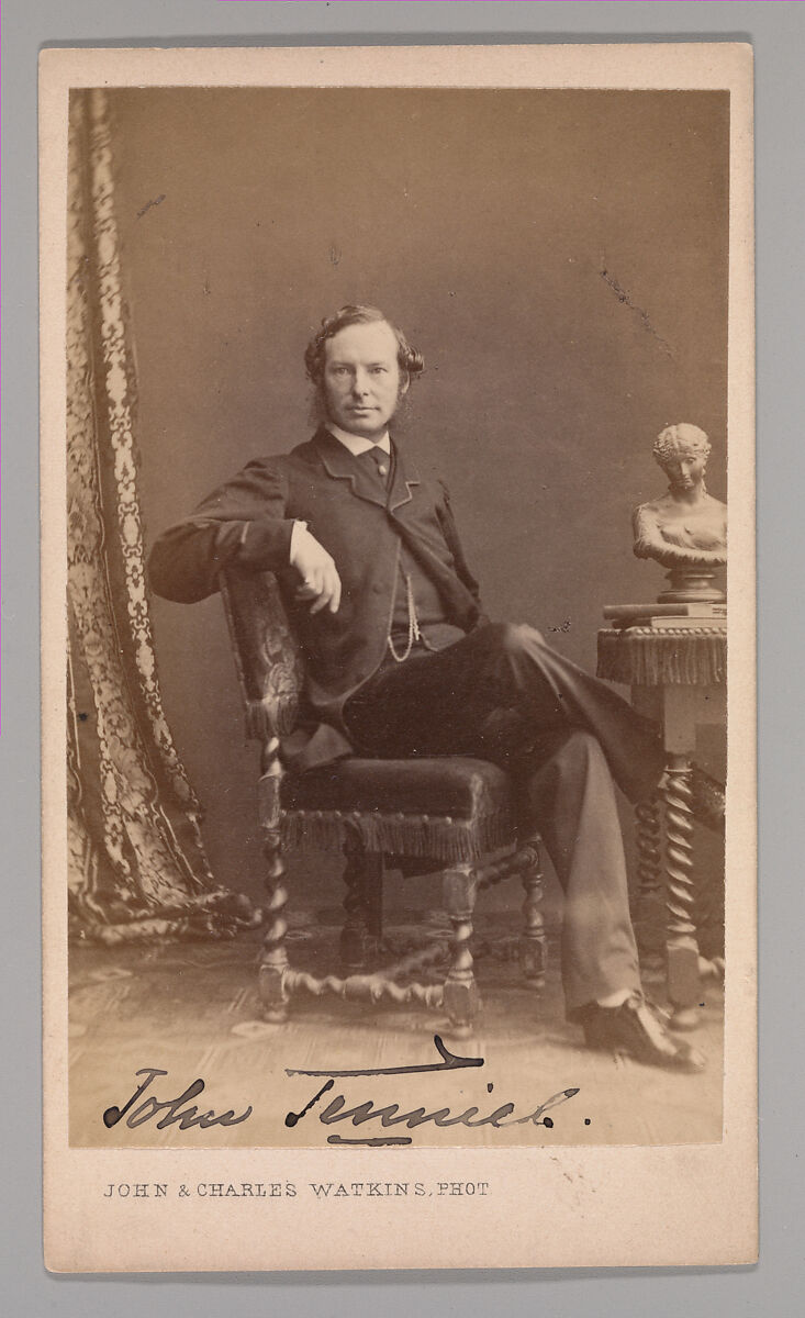 [John Tenniel], John and Charles Watkins (British, active 1867–71), Albumen silver print 