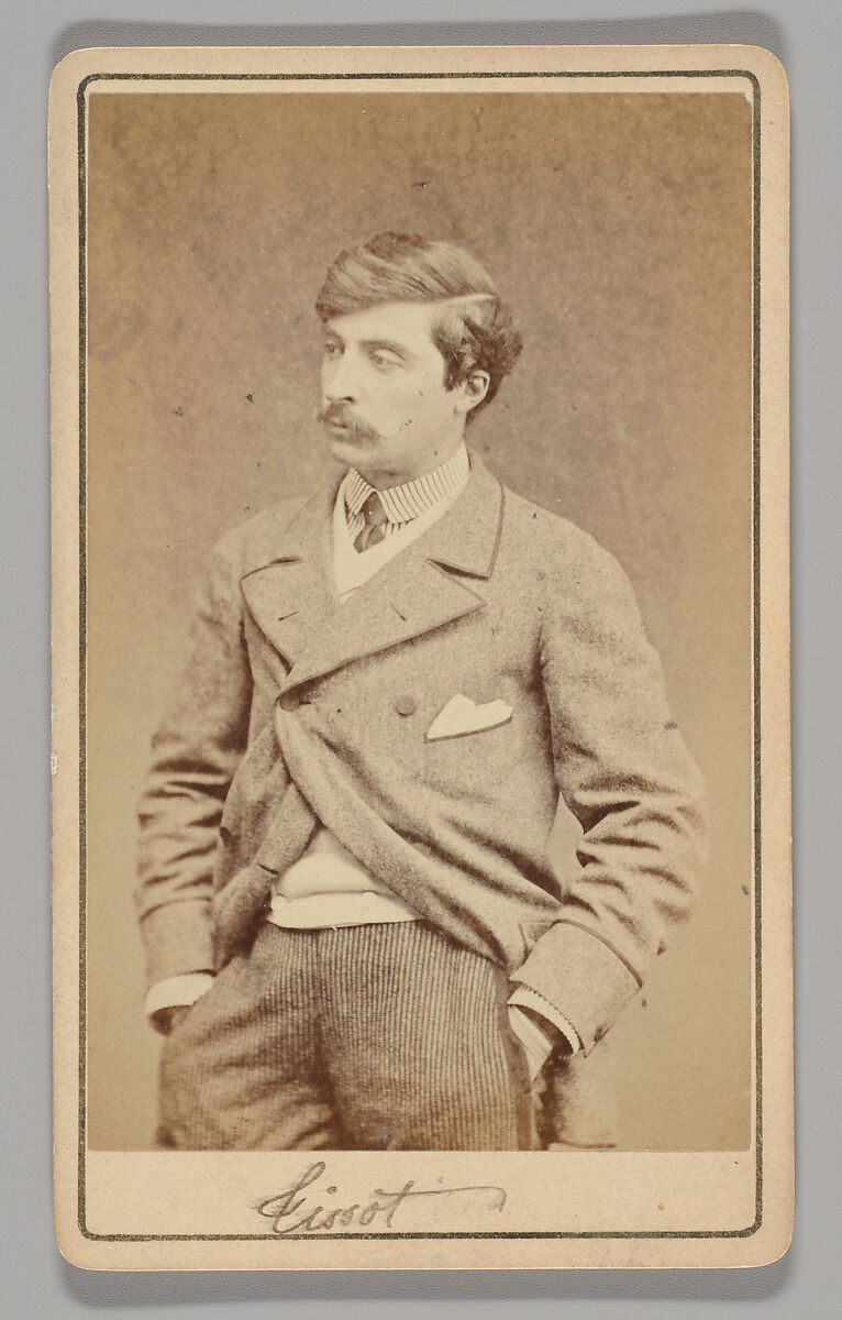 James Tissot, Robert Jefferson Bingham (British, active France, 1825–70), Albumen silver print 