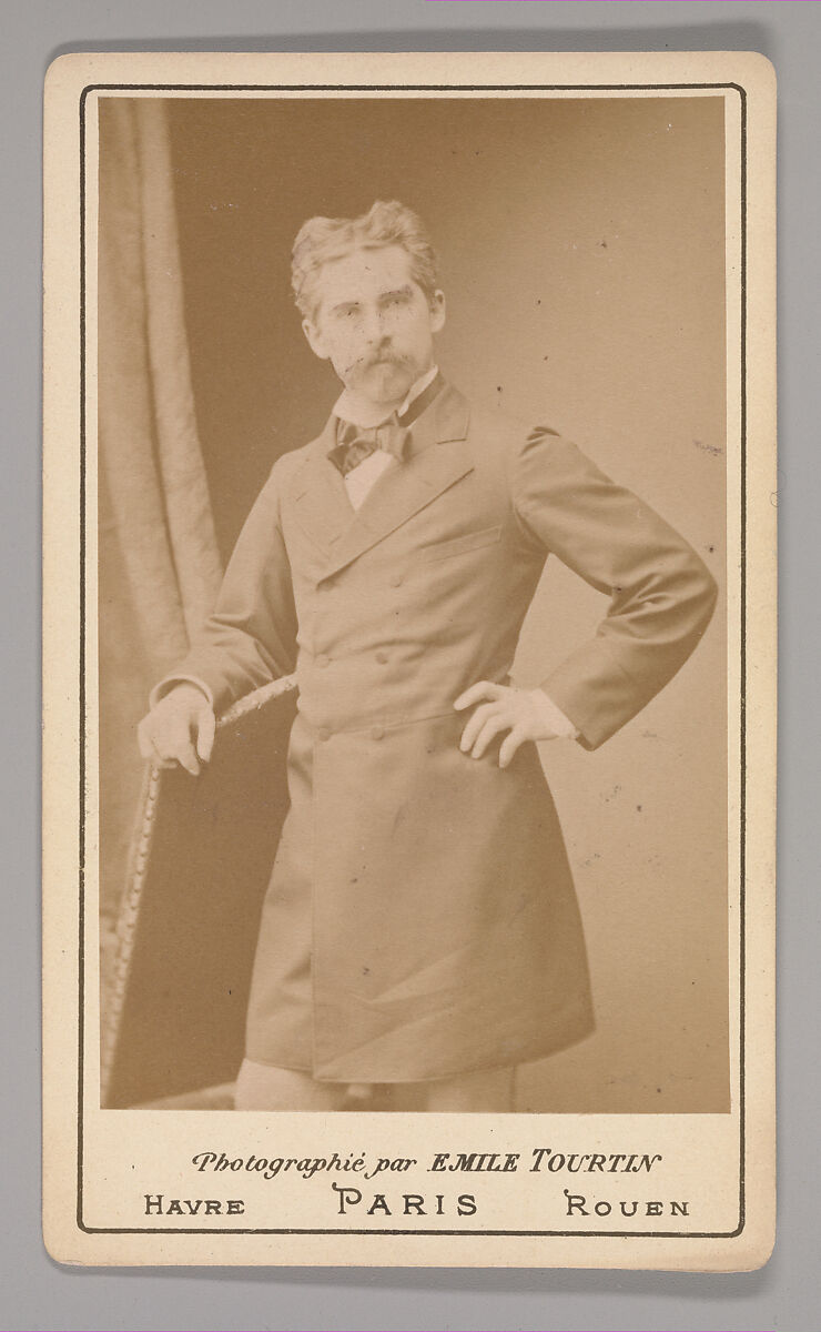 [Unknown Subject], Emile Tourtin (French, active 1860s–70s), Albumen silver print 