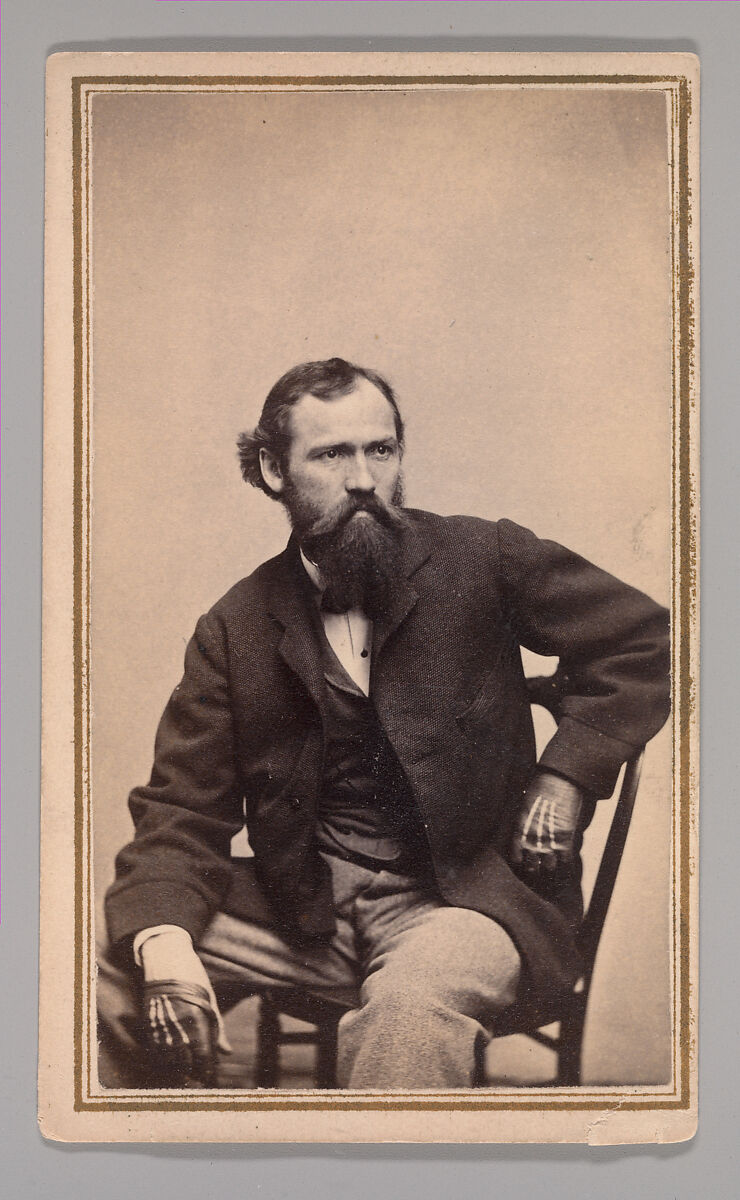 [Unknown Subject], George Gardner Rockwood (American, 1832–1911), Albumen silver print 