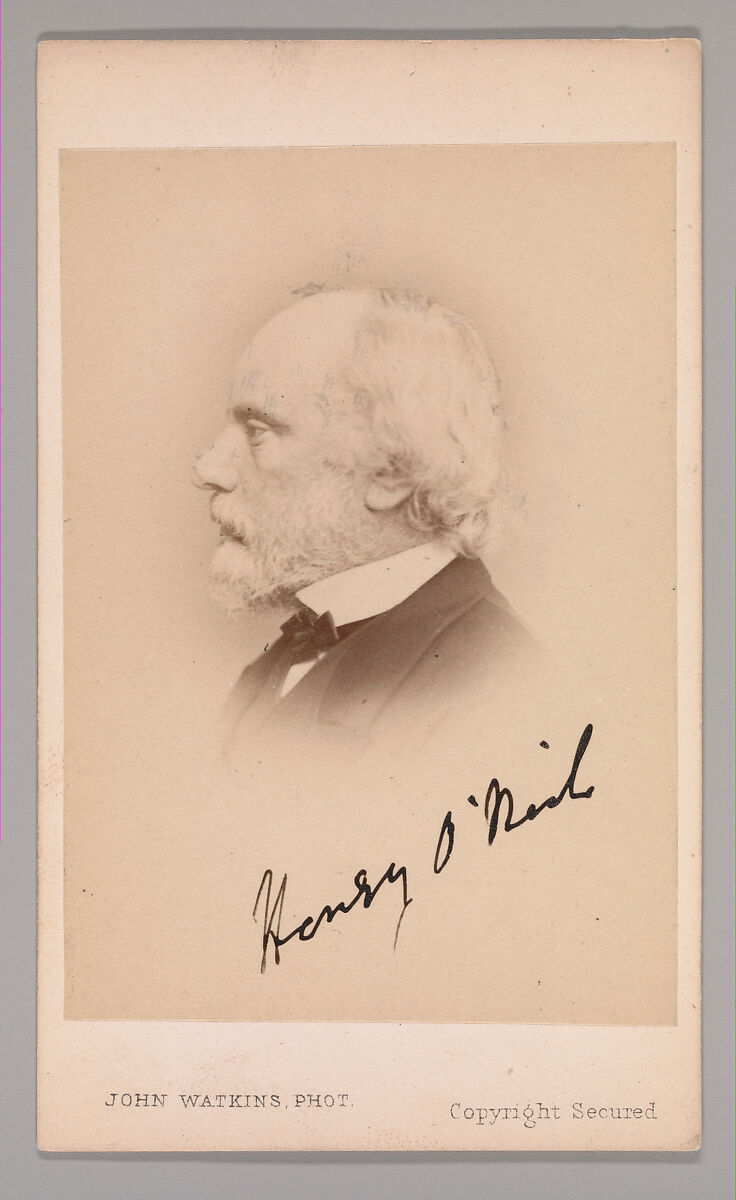 [Henry O'Neil], John and Charles Watkins (British, active 1867–71), Albumen silver print 