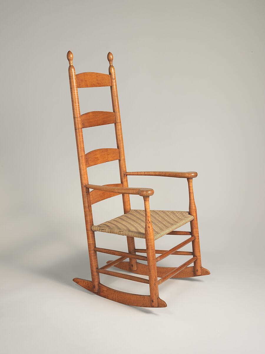 United Society Of Believers In Christ S Second Appearing Shakers Mount Lebanon New York Rocking Chair American Shaker The Metropolitan Museum Of Art