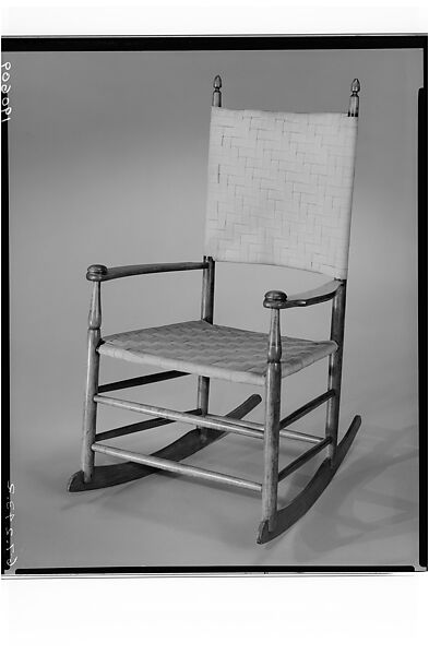 Rocking Chair, Maple, oak, American