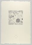 The Herkimer Suite, José Antonio Suárez Londoño (Colombian, born Medellín, 1955), Etching and watercolor additions by hand on Khadi handmade white paper