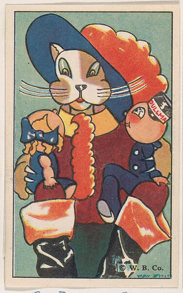 The Fancy Ball, bakery card from the Pullman Kids in Wonderland series (D69), issued by the Weber Baking Company, Issued by Weber Baking Company, Commercial color lithograph 
