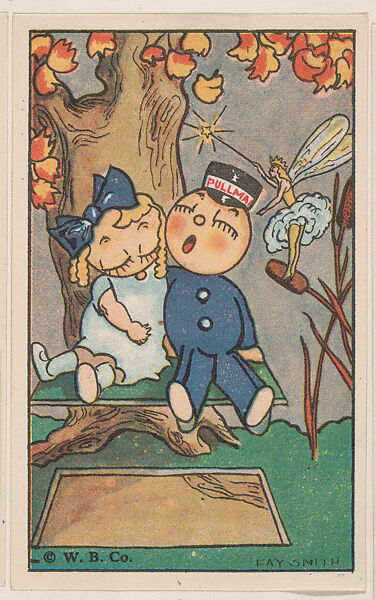 Magic Grass, bakery card from the Pullman Kids in Wonderland series (D69), issued by the Weber Baking Company, Issued by Weber Baking Company, Commercial color lithograph 