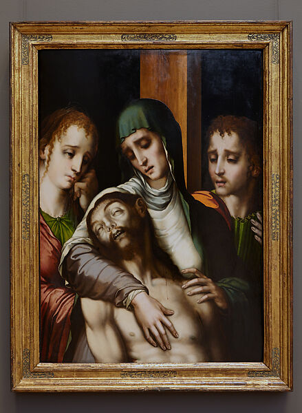 The Lamentation, Luis de Morales (Spanish, Plasencia (?) 1510/11–1586 Alcántara), Oil on walnut