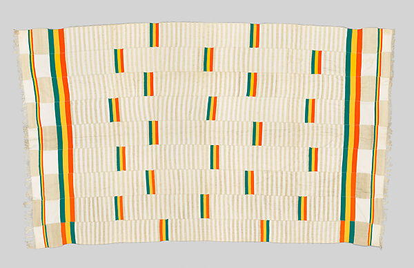 Blanket (Bouna bouna or bundu bouna), Cotton, wool, Songhay 