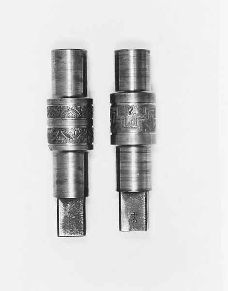 Roll die for decorative borders on vase, Tiffany &amp; Co. (1837–present), Steel, American