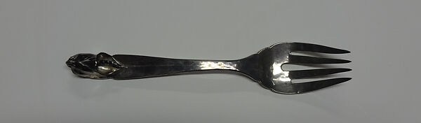 Serving fork, Peer Smed (American (born Denmark), Copenhagen 1878–1943 New York), Silver 