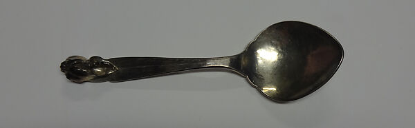 Serving spoon, Peer Smed (American (born Denmark), Copenhagen 1878–1943 New York), Silver 