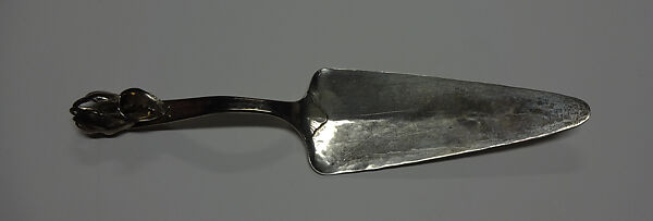 Cake server, Peer Smed (American (born Denmark), Copenhagen 1878–1943 New York), Sterling silver 