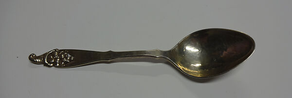 Serving spoon, Peer Smed (American (born Denmark), Copenhagen 1878–1943 New York), Silver 