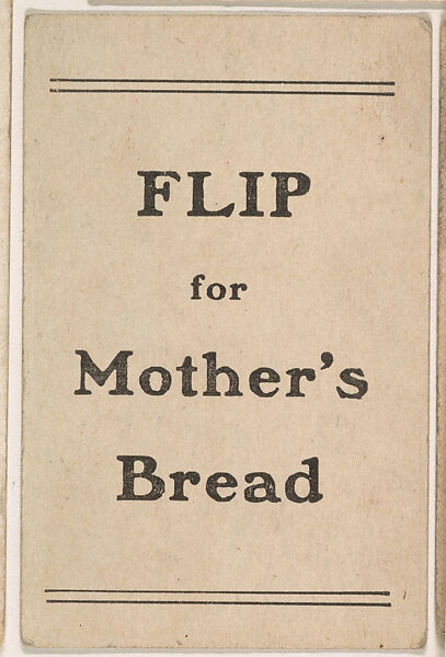 Verso of bakery card from the Stamps and Mail Carriers of All Nations series (D73), issued by the Ward Baking Company, Issued by Ward Baking Company, Commercial color lithograph 