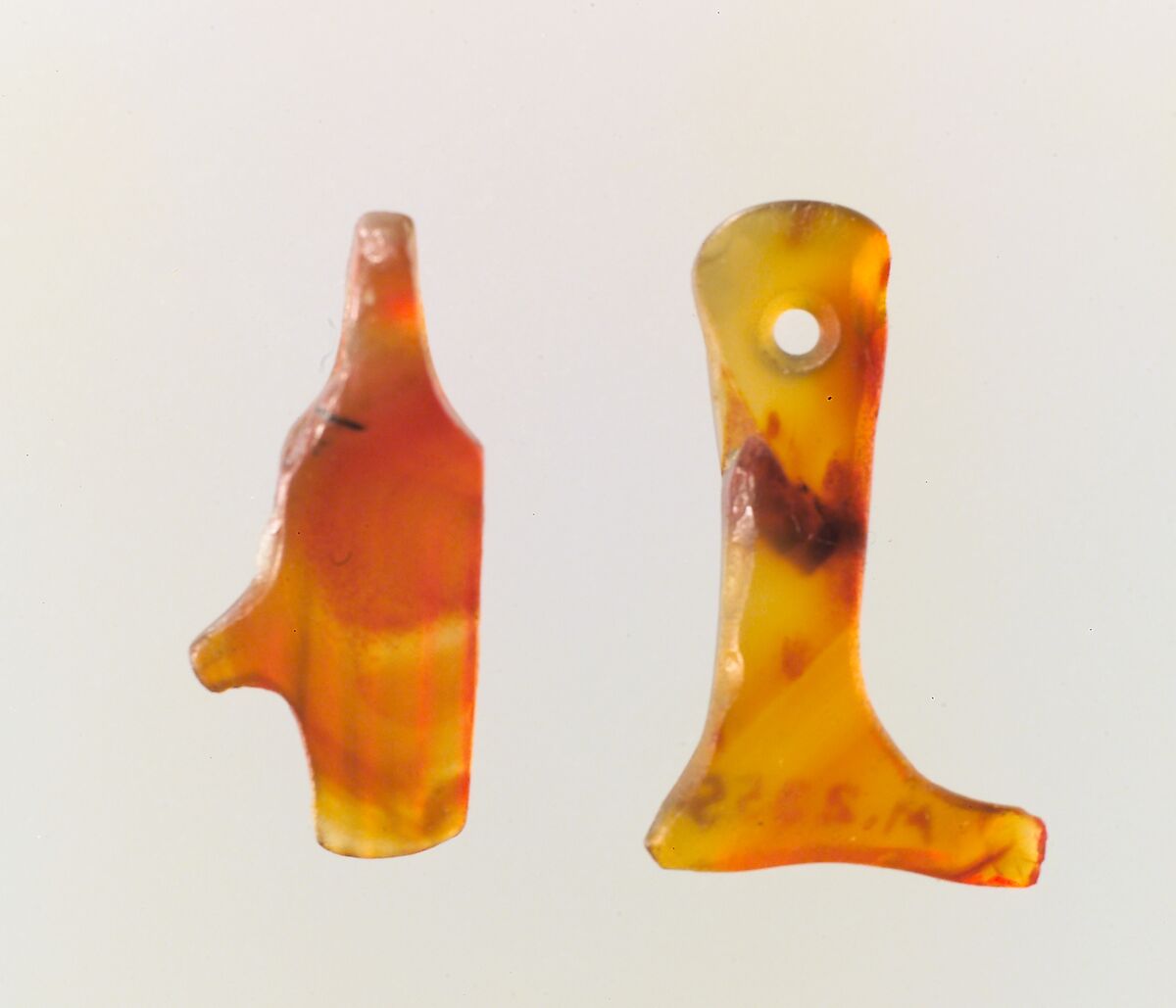 Hand and Foot Amulets, Carnelian 
