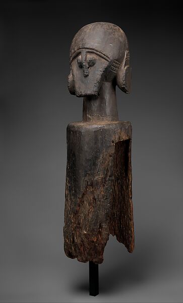 Kinetic headdress, Jukun artist, Wood, organic accretion, Jukun peoples