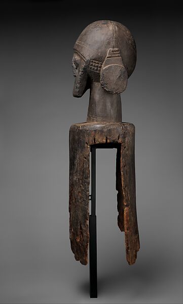 Kinetic headdress, Jukun artist, Wood, organic accretion, Jukun peoples