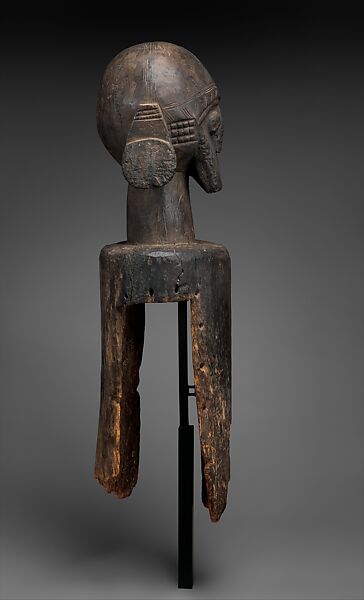 Kinetic headdress, Jukun artist, Wood, organic accretion, Jukun peoples