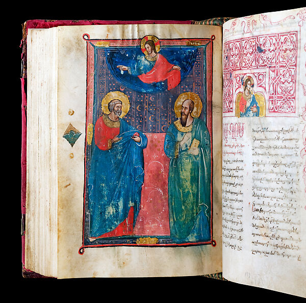 New Testament, Tempera, gold and ink on parchment; 393 folios, Armenian 
