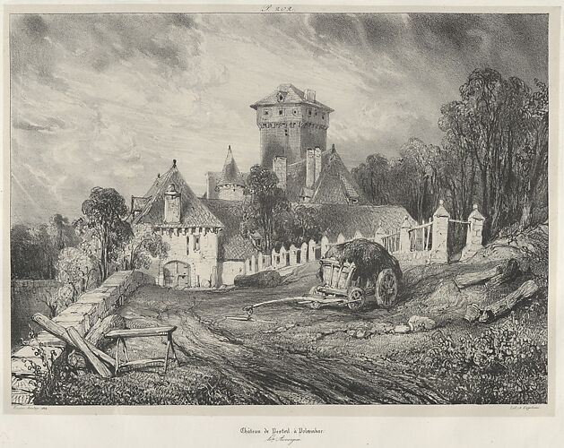 Pesteil Castle in Polminhac