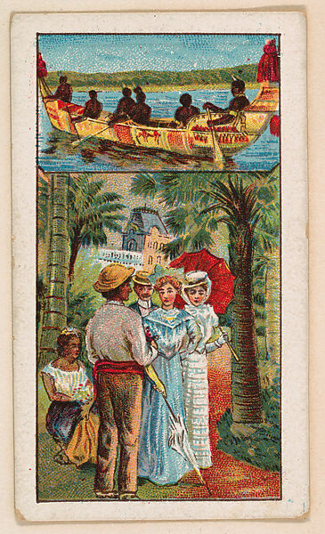 Honolulu, bakery card from the Around the World Series (D92), issued by White Star Bakery, Issued by White Star Bakery, Commercial color lithograph 
