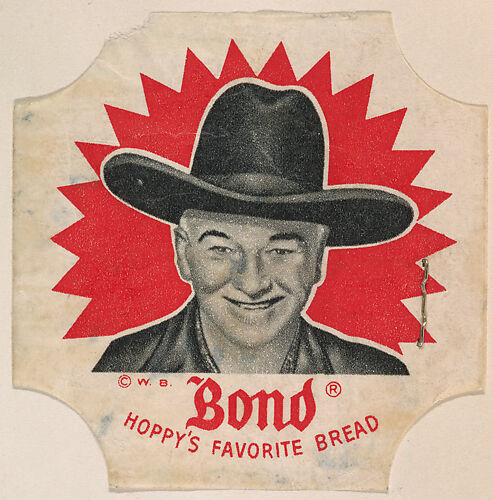 Hoppy's Favorite Bread, from the Bread End Labels series (D290) issued by Bond Bread